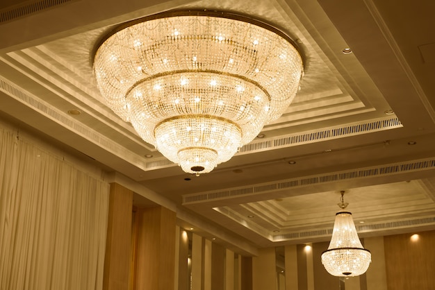 Chandeliers, beautiful light, luxury light