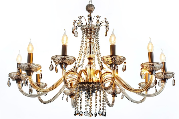 Chandeliers Isolated In Transparent Background