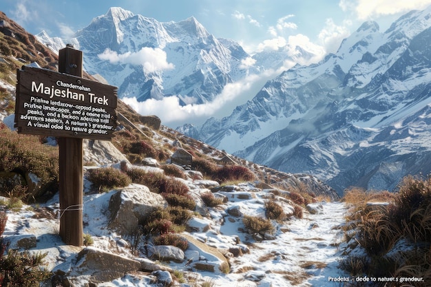 Chandernahan Trek Pristine landscapes snow capped peaks serene trail