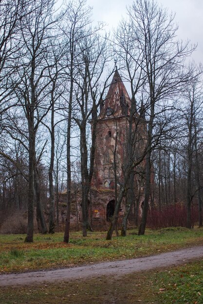 Chapelle in Alexander Park in Pushkin