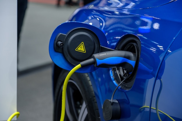 Charge electric power of a car