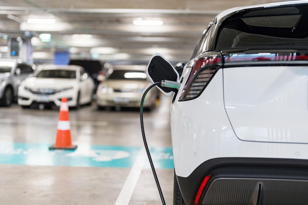 Charging of electric cars at a charging station automotive industry transportation