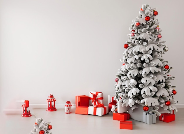 charismas decoration interior tree and background