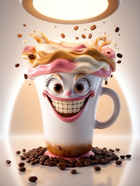 Photo charming coffee gif collection