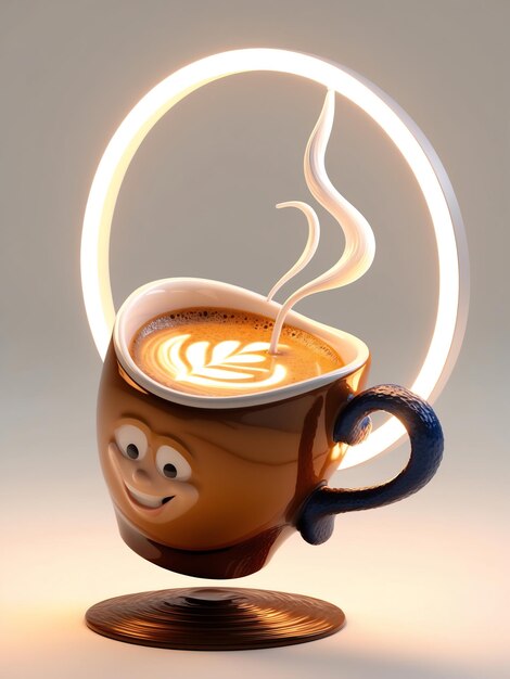 Photo charming coffee gif collection