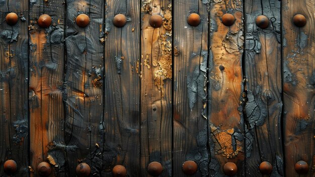 Charred Wooden Plank Texture