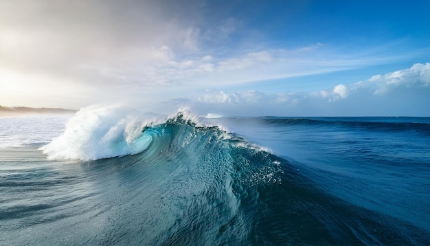 chasing the waves of the ocean riding the wave beautiful sea water