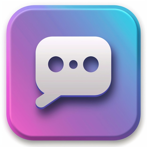 Chat App Icon Logo Design