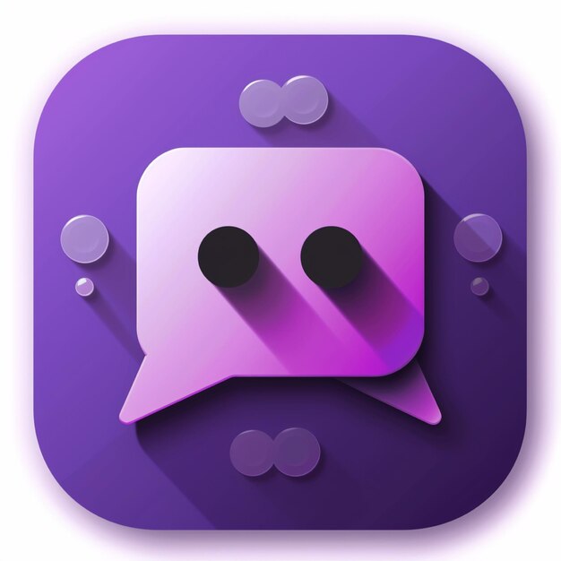 Chat App Icon Logo Design