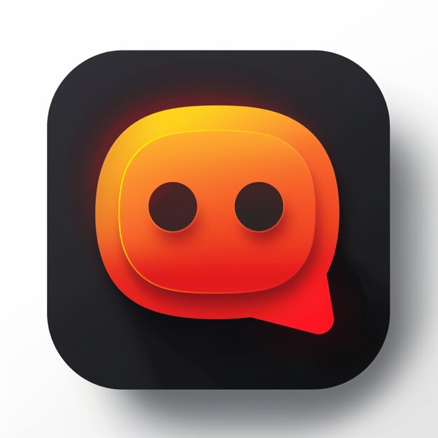 Chat App Icon Logo Design