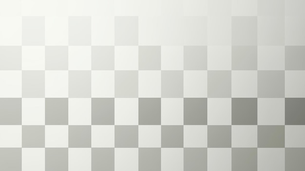 A checkered background with a white square in the middle