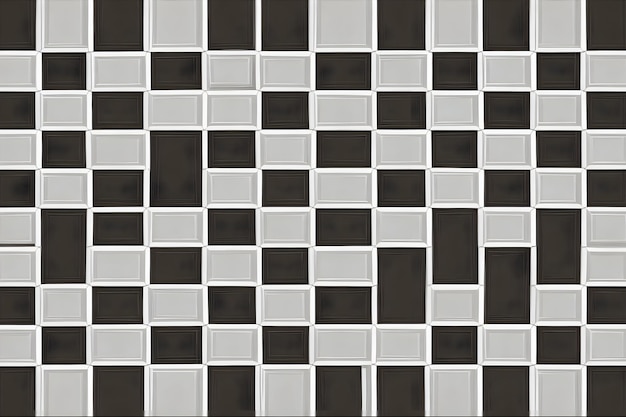 A checkered square pattern that is both intricate and simple generated by Ai