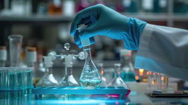 Checking the chemical formula in academic laboratory