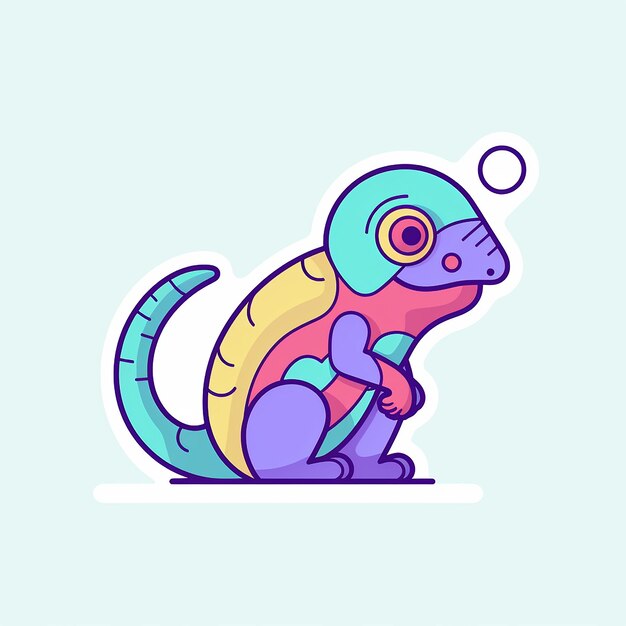 Cheerful_Chameleon_Chameleon_changing_colors