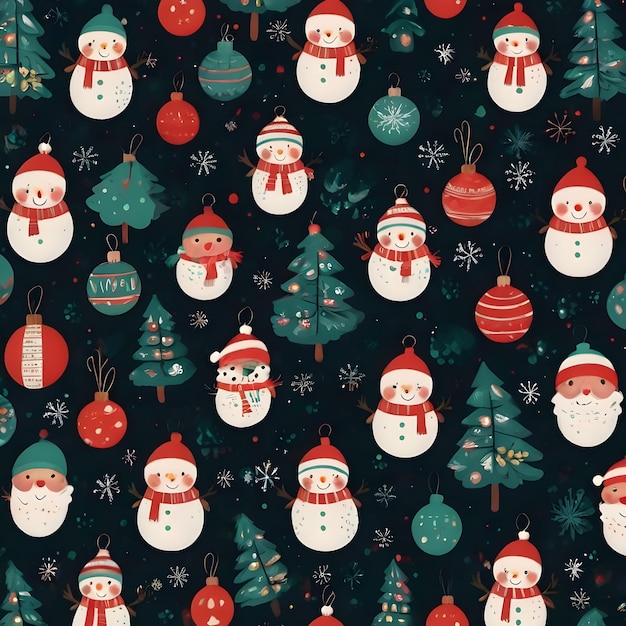 Cheerful Christmas Illustrations Add Whimsy to Your Designs with Cute Clipart