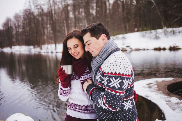 Cheerful couple