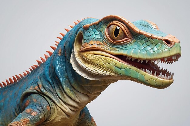 Cheerful Reptilian Creature Generative AI