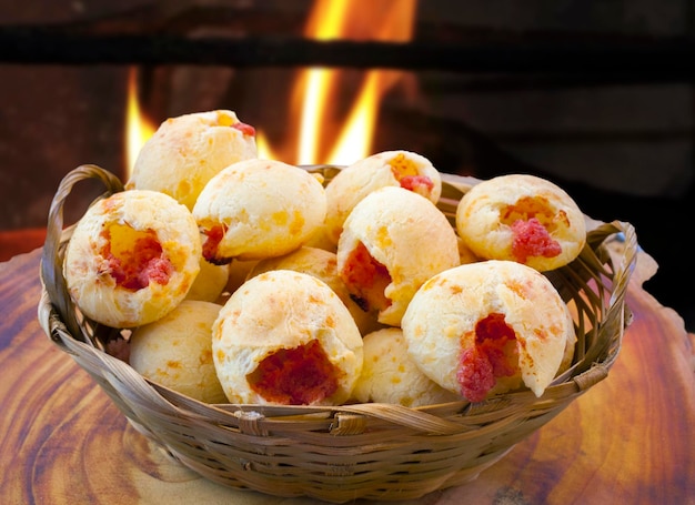 Cheese bread traditional bread recipe from Minas Gerais