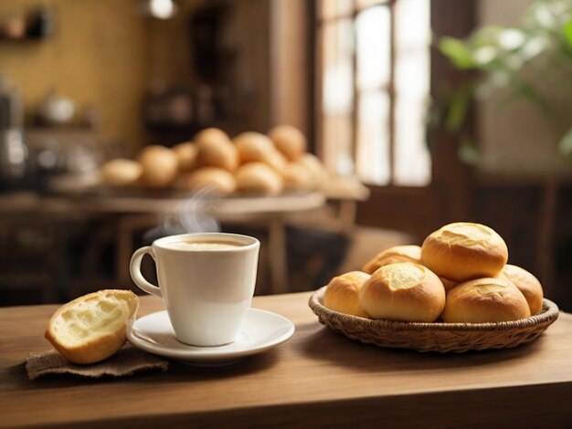 cheese and coffee bread