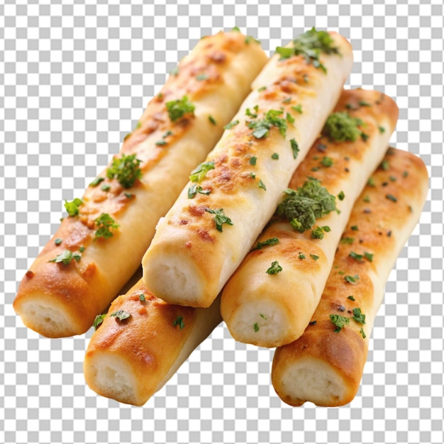 cheese stuffed breadsticks comforting and quick transparent background