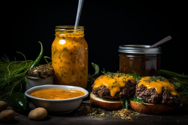 Cheeseburgers and Cajun Remoulade Bayou Blend