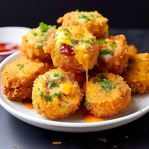 Cheesy Blast Bites fried snacks