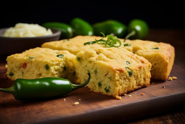 Cheesy Jalapeno Cornbread Appetizer Image