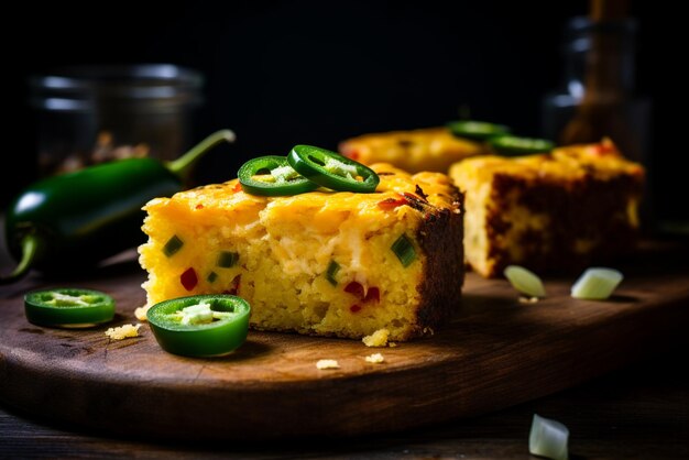 Cheesy Jalapeno Cornbread Appetizer Image