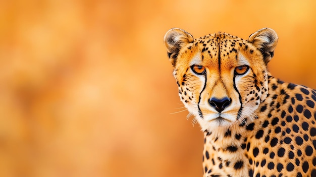 Cheetah spots golden tones varied and dense flat lay soft ambient light