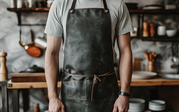 Chef kitchen apron Chef cook in a uniform