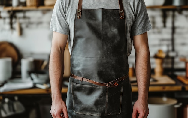 Chef kitchen apron Chef cook in a uniform