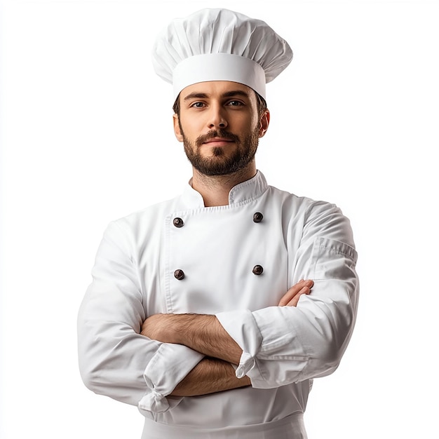 chef on white background