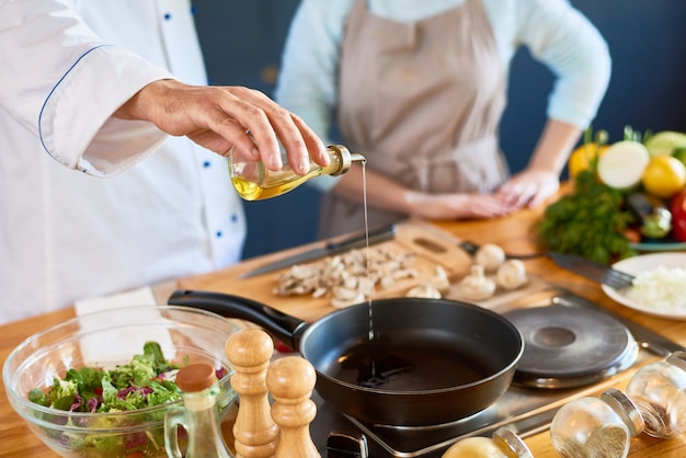 Chef at work