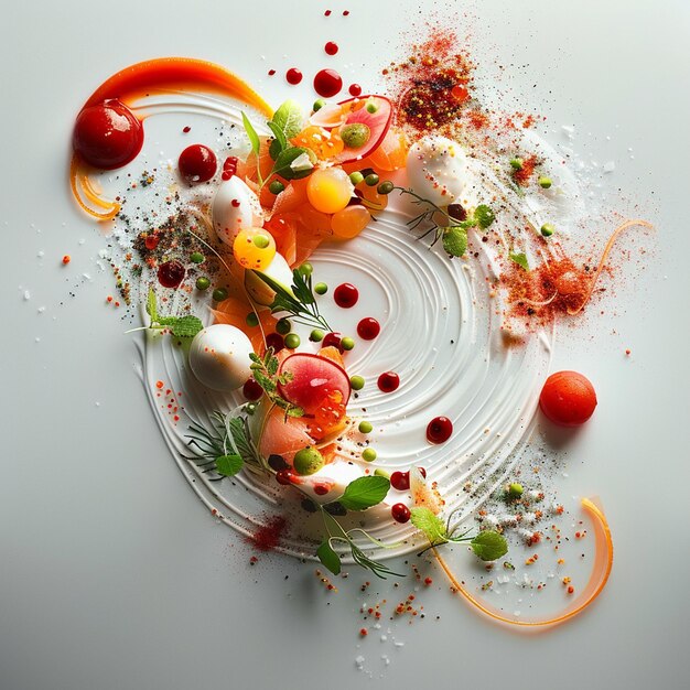 Photo chefs signature dishes culinary art at its finest