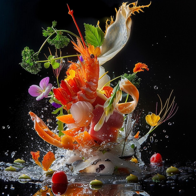 Photo chefs signature dishes culinary art at its finest