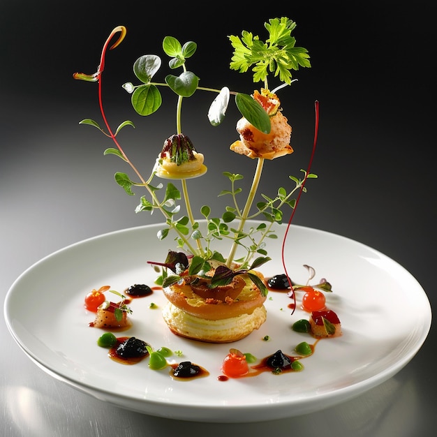 Photo chefs signature dishes culinary art at its finest