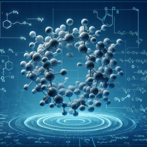 CHEMICAL STRUCTURE OF A MOLECULE