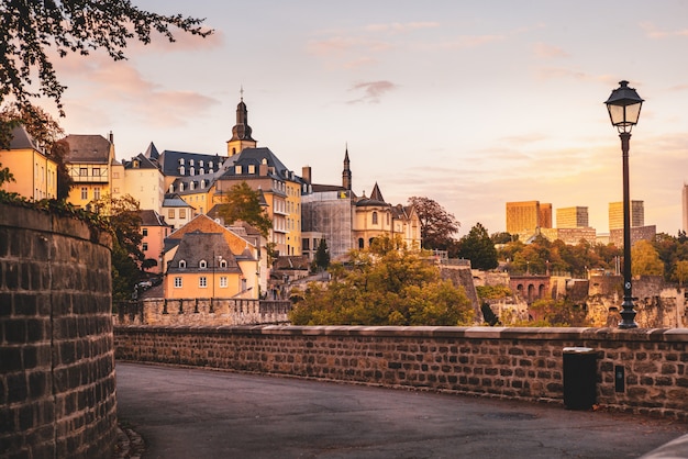 Chemine de la Corniche in Luxembourg city