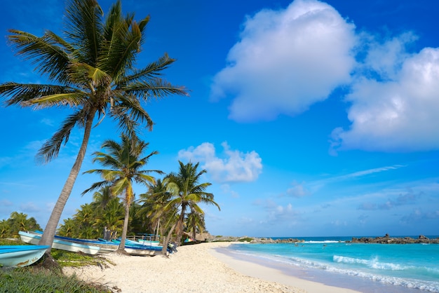 Photo chen rio beach cozumel island in mexico