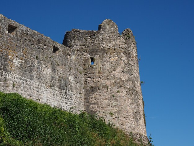 Chepstow Castle ruins in Chepstow