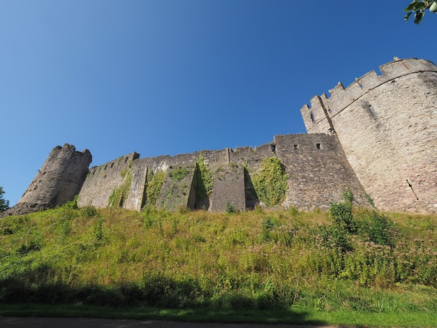 Chepstow Castle ruins in Chepstow