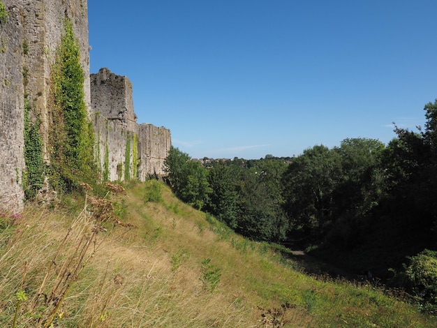 Chepstow Castle ruins in Chepstow