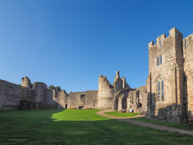 Chepstow Castle ruins in Chepstow