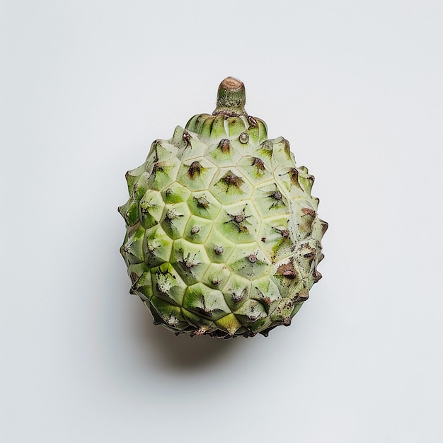 Cherimoya Fresh CloseUp on White Background