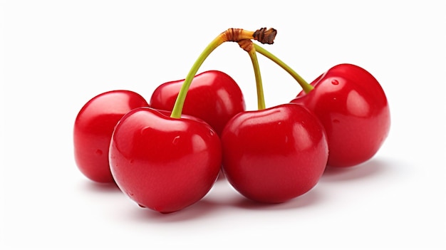 Cherrie isolated on white background