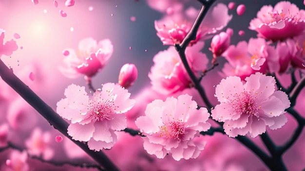 Cherry Blossom Background