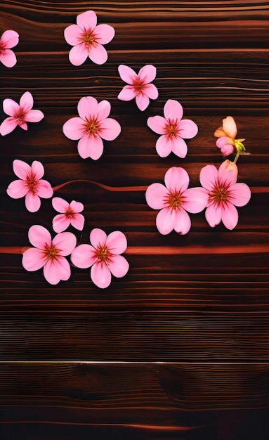 Cherry Blossom Flowers Background