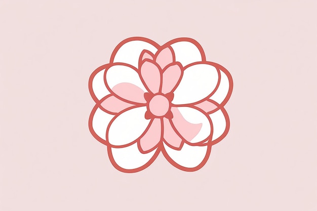 Photo cherry blossom icon symbol