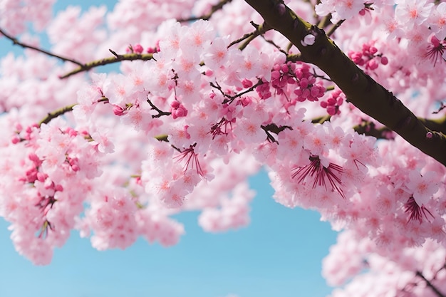 Cherry blossom in the sky