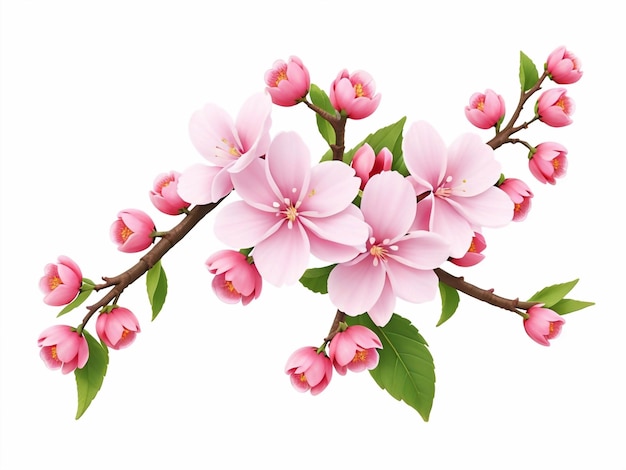 cherry blossom vector realistic sakura branch